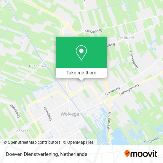 Doeven Dienstverlening map