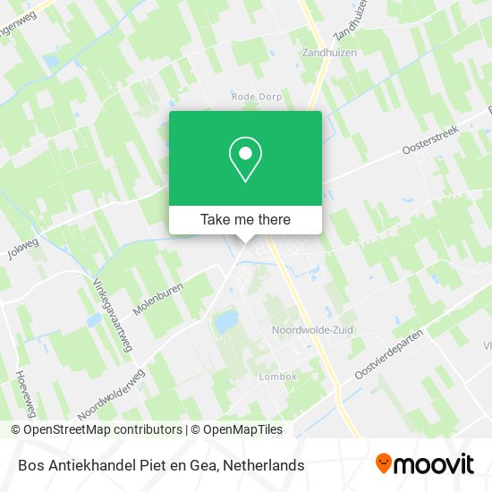 Bos Antiekhandel Piet en Gea map