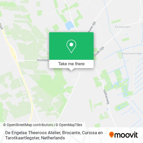 De Engelse Theeroos Atelier, Brocante, Curiosa en Tarotkaartlegster map