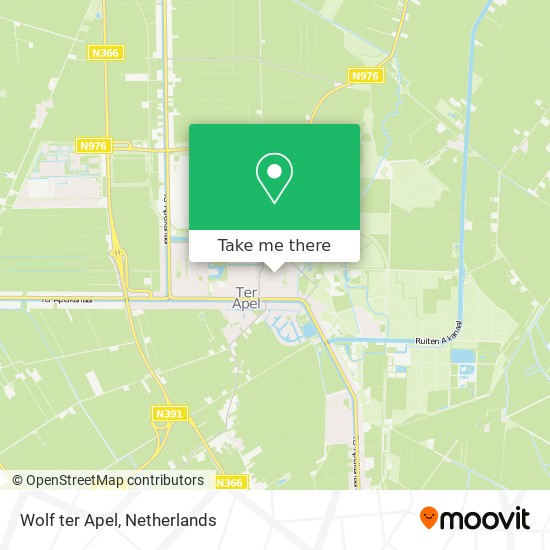 Wolf ter Apel map