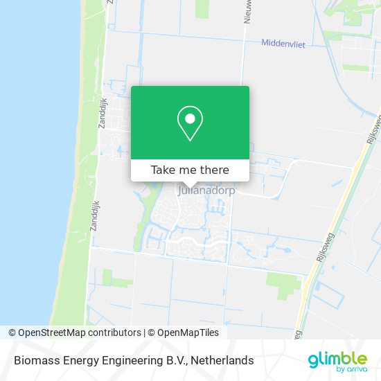 Biomass Energy Engineering B.V. map