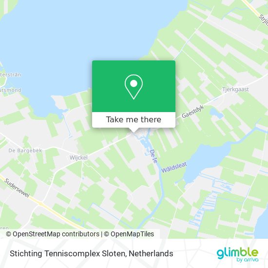 Stichting Tenniscomplex Sloten map