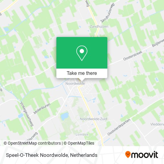 Speel-O-Theek Noordwolde map