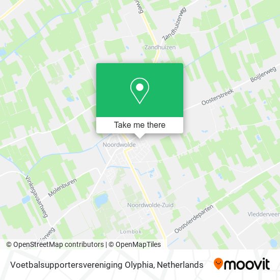 Voetbalsupportersvereniging Olyphia map