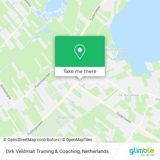 Dirk Veldman Training & Coaching map