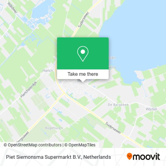 Piet Siemonsma Supermarkt B.V. map