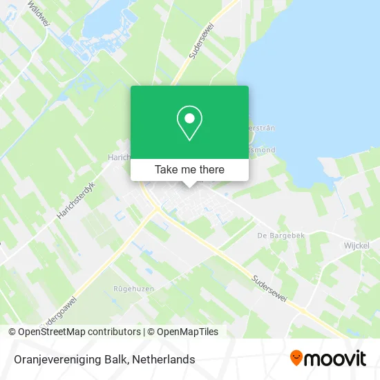 Oranjevereniging Balk map