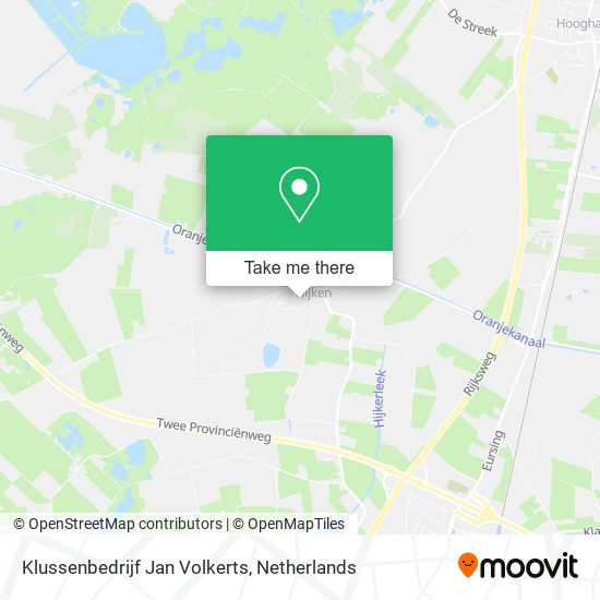 Klussenbedrijf Jan Volkerts Karte