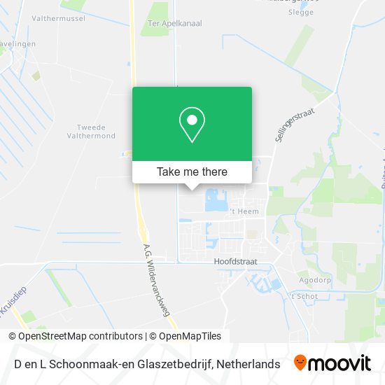 D en L Schoonmaak-en Glaszetbedrijf map