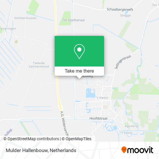 Mulder Hallenbouw map