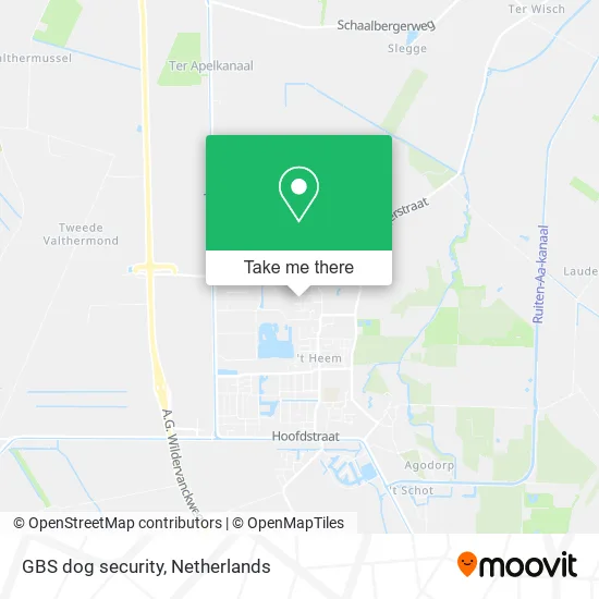 GBS dog security map