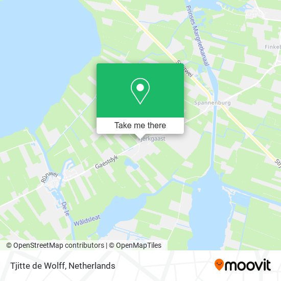 Tjitte de Wolff map