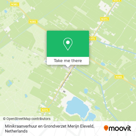 Minikraanverhuur en Grondverzet Merijn Eleveld map