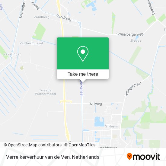 Verreikerverhuur van de Ven map