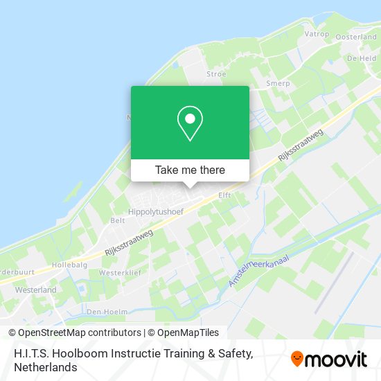 H.I.T.S. Hoolboom Instructie Training & Safety map