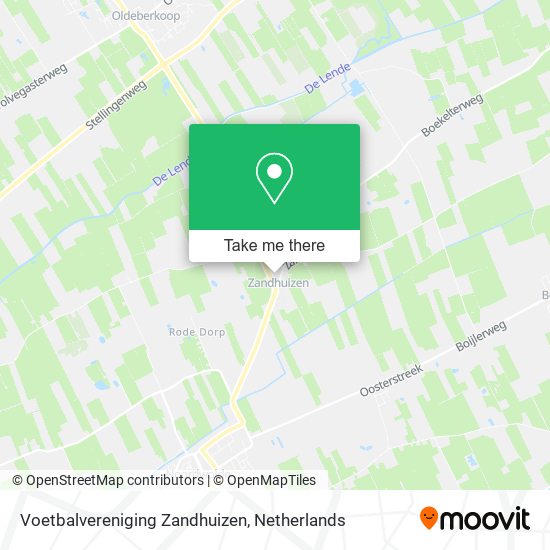 Voetbalvereniging Zandhuizen map
