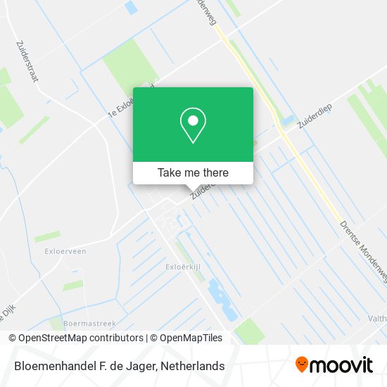 Bloemenhandel F. de Jager map