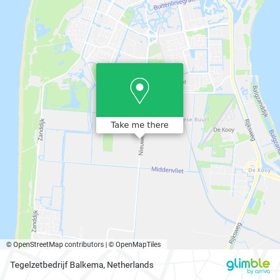 Tegelzetbedrijf Balkema map