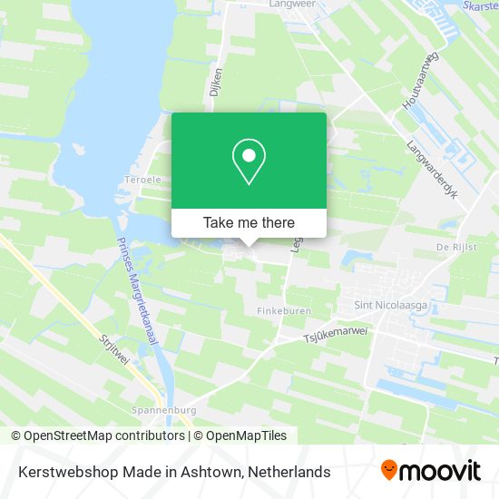 Kerstwebshop Made in Ashtown map