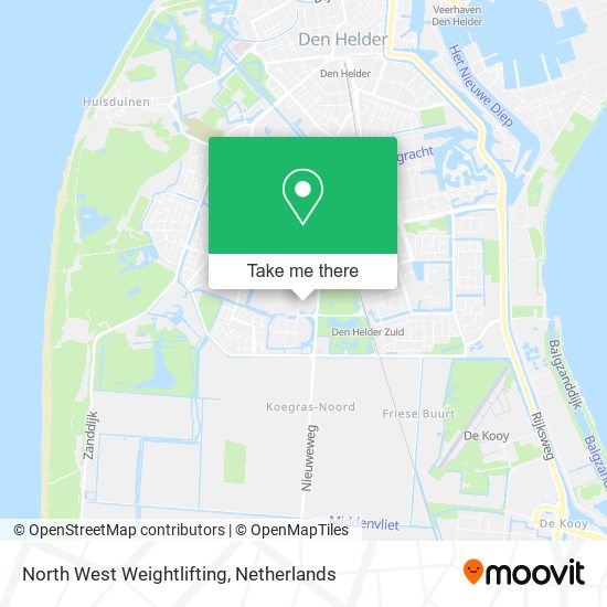 North West Weightlifting map