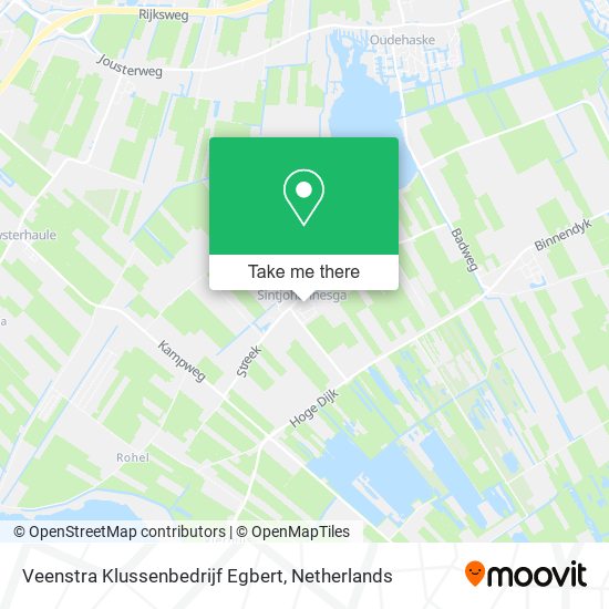 Veenstra Klussenbedrijf Egbert map