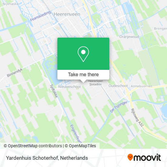 Yardenhuis Schoterhof map