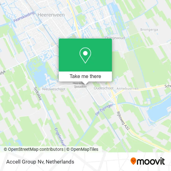 Accell Group Nv map