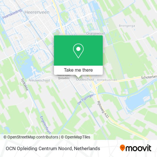 OCN Opleiding Centrum Noord map