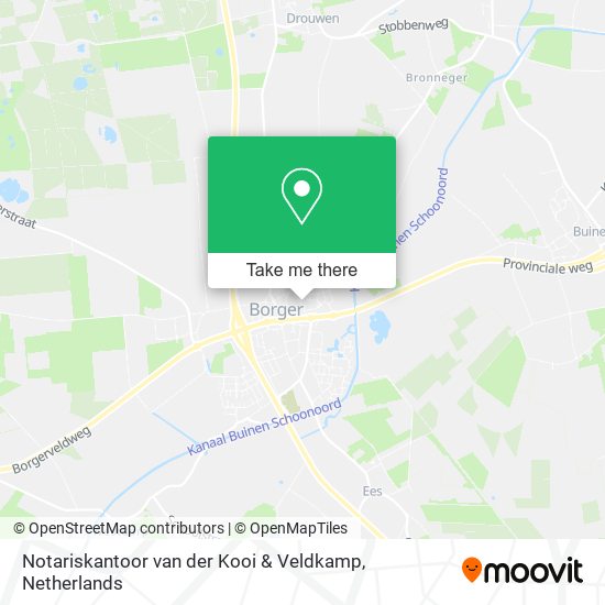 Notariskantoor van der Kooi & Veldkamp map