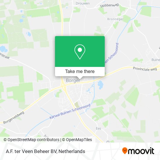 A.F. ter Veen Beheer BV map
