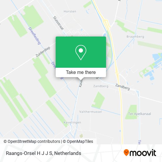 Raangs-Orsel H J J S map