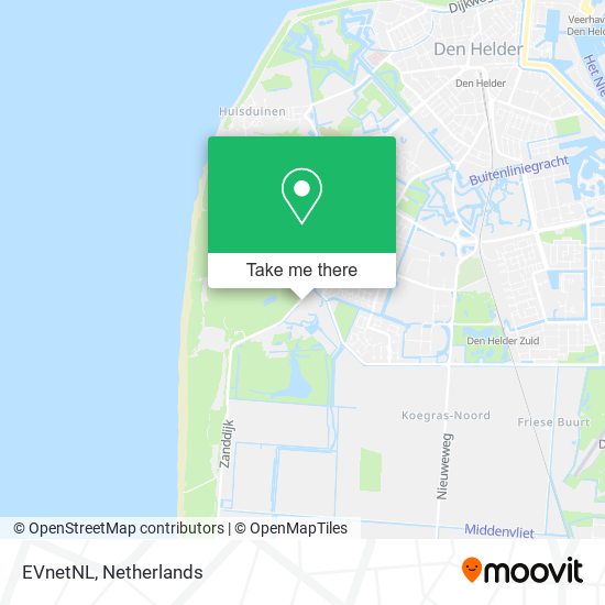 EVnetNL map