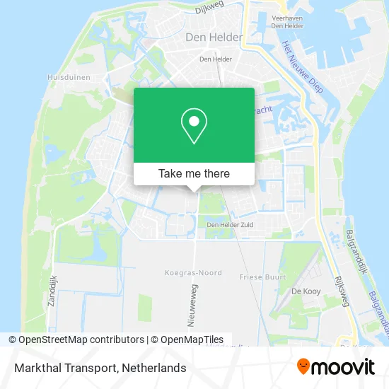 Markthal Transport map