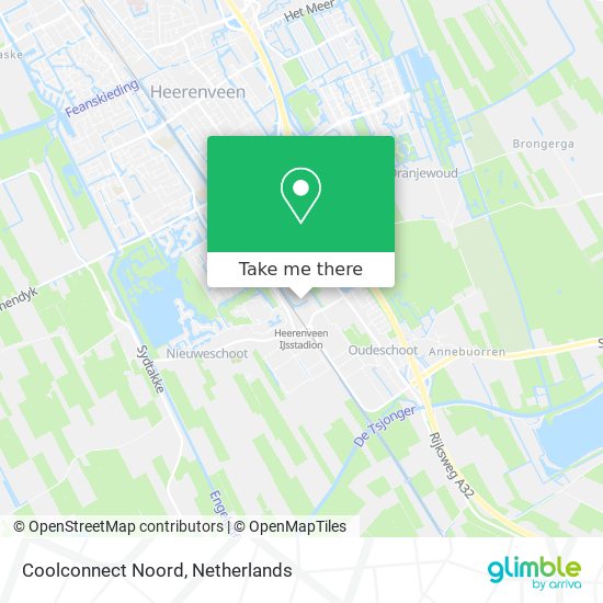 Coolconnect Noord map
