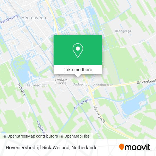 Hoveniersbedrijf Rick Weiland map