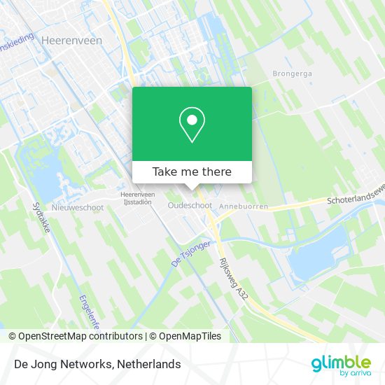 De Jong Networks Karte