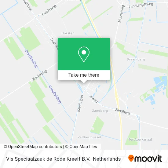 Vis Speciaalzaak de Rode Kreeft B.V. map