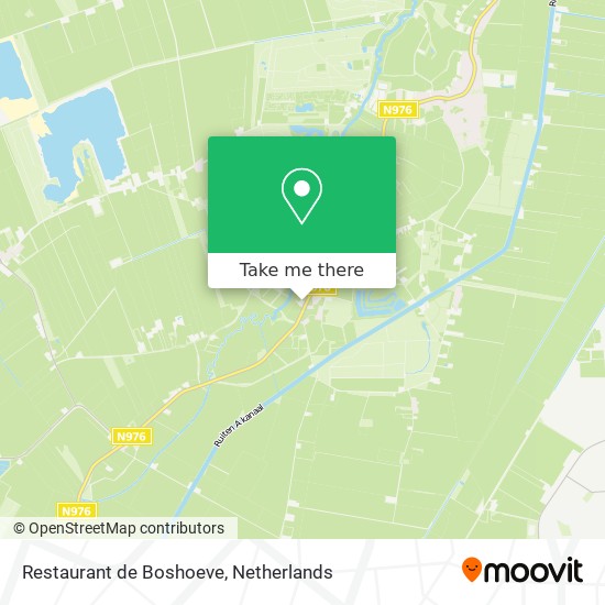 Restaurant de Boshoeve map