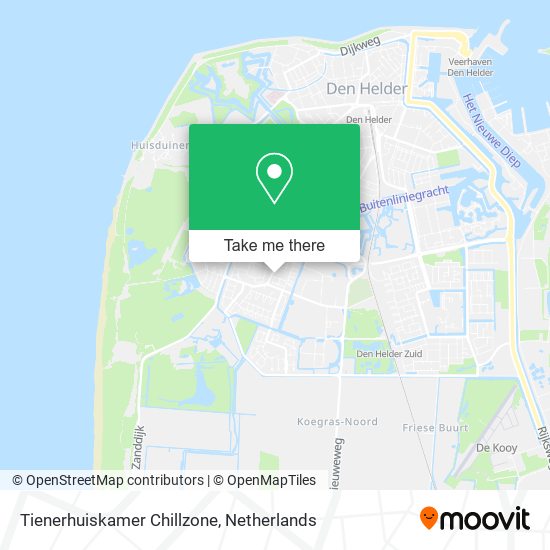 Tienerhuiskamer Chillzone map