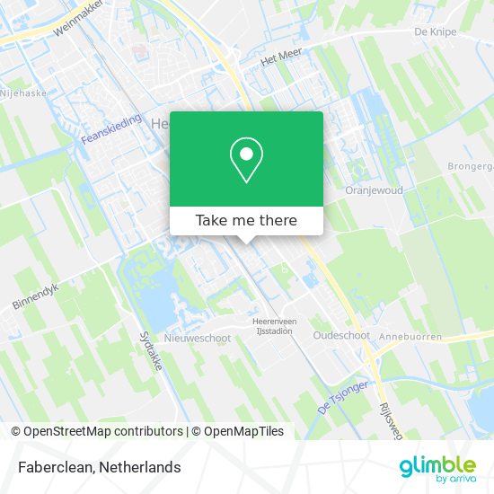 Faberclean map