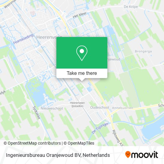 Ingenieursbureau Oranjewoud BV map