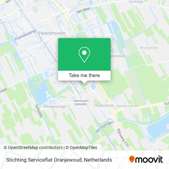 Stichting Serviceflat Oranjewoud map