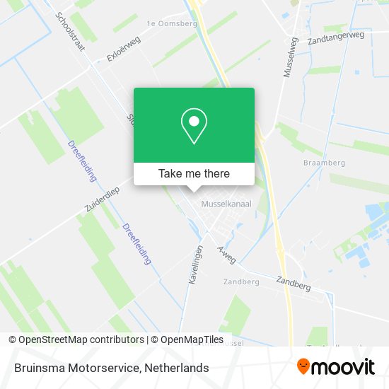 Bruinsma Motorservice map