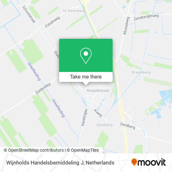 Wijnholds Handelsbemiddeling J map