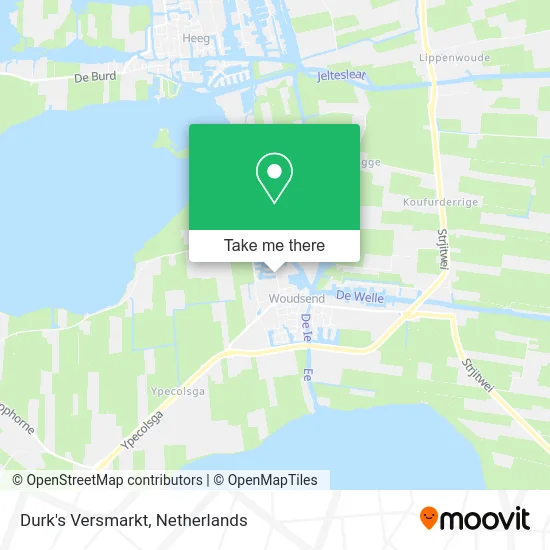 Durk's Versmarkt map