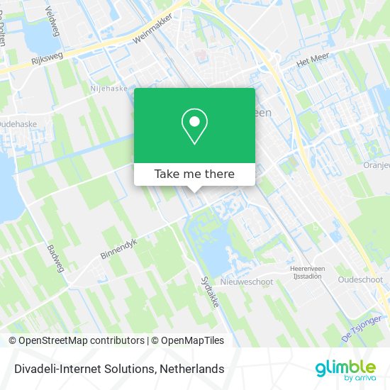 Divadeli-Internet Solutions map