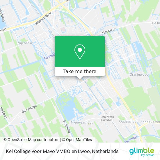 Kei College voor Mavo VMBO en Lwoo map