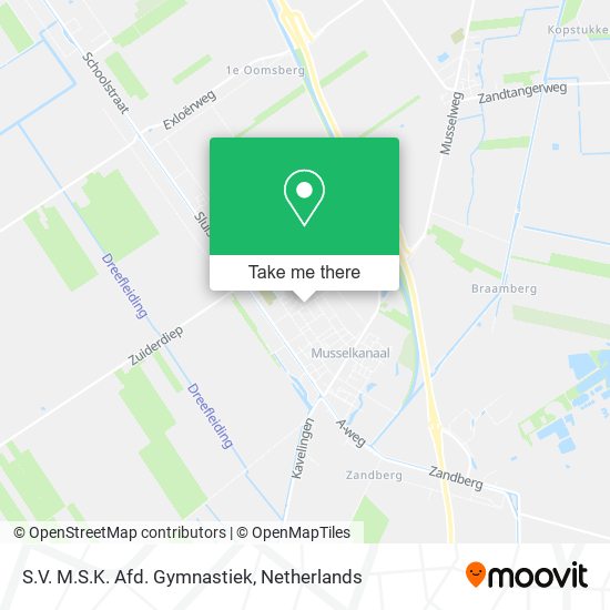 S.V. M.S.K. Afd. Gymnastiek map