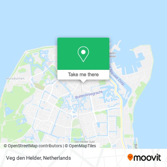 Veg den Helder Karte