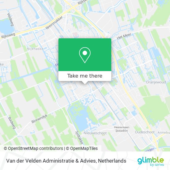 Van der Velden Administratie & Advies map